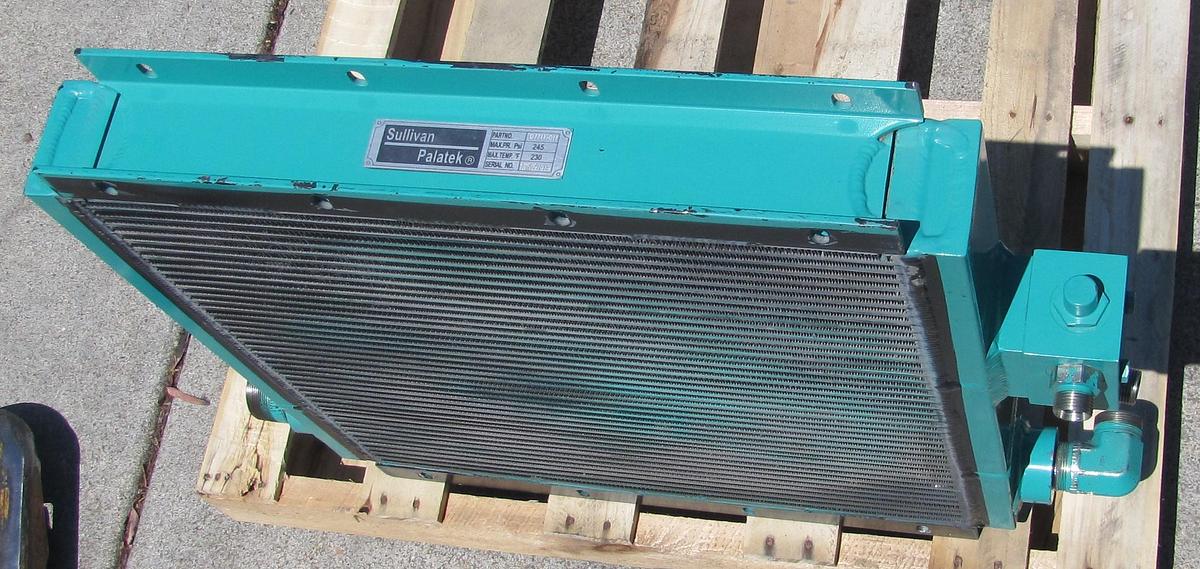 Used Sullivan Palatek Oil Cooler Aftercooler 07711-011 Air Compressor model 40DGGW