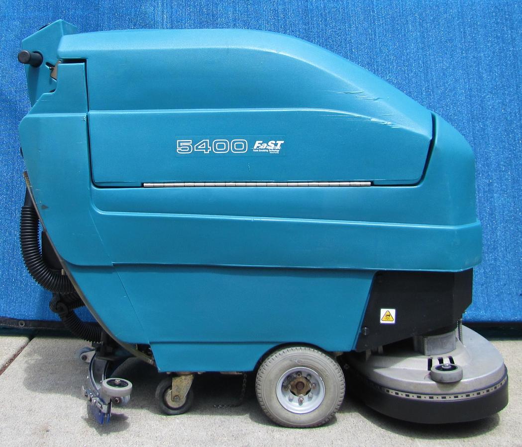Used Tennant 5400 Walk Behind Floor Scrubber Self Propelled 24" Disc 92.6 Hours