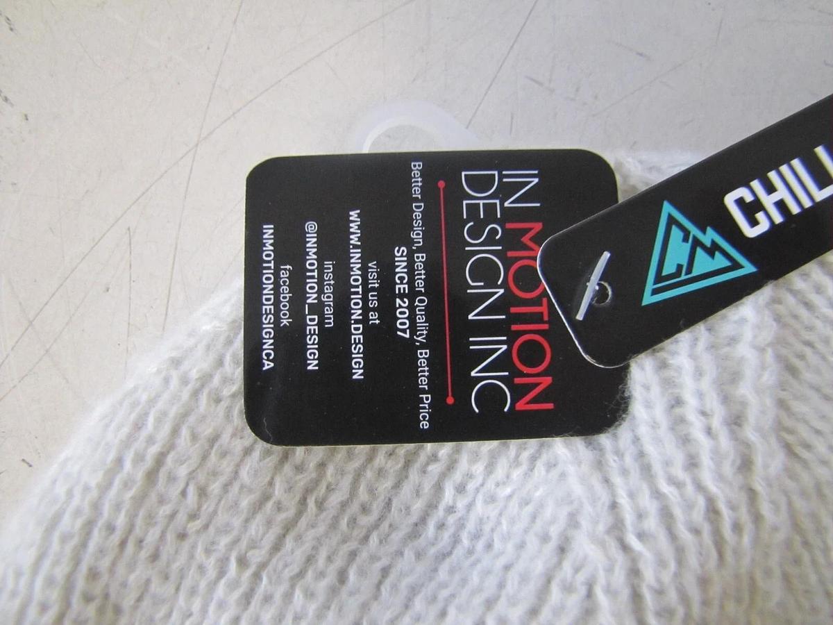 Chillmeister Knit Golf Brushed Beanie Cream