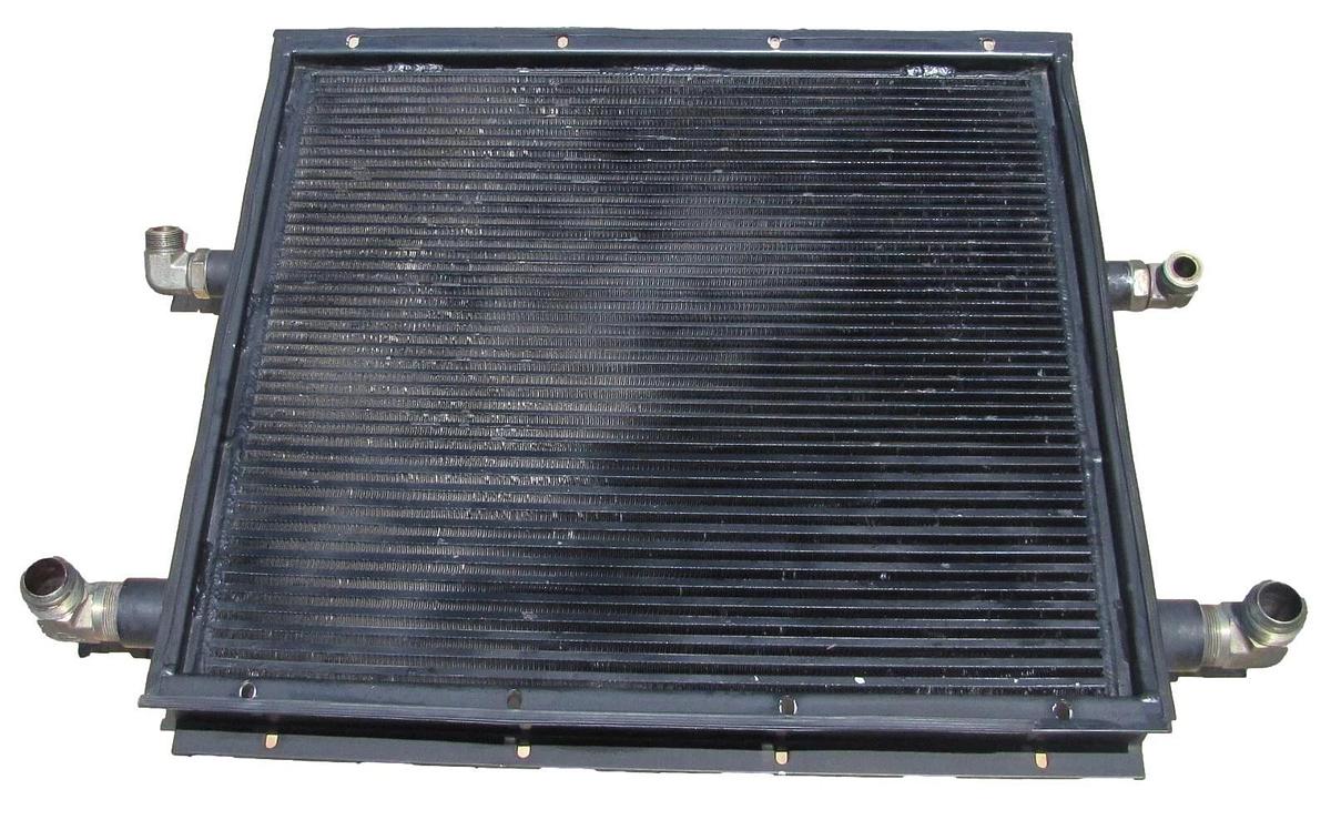 Used Sullair Air Oil Cooler 02250081-393 Part Replacement 50 HP Screw Air Compressor