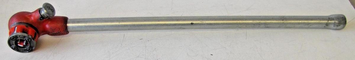 Used RIDGID 36345 00-R Exposed Ratchet Threader Set 1/4", 3/8", 1/2", 3/4", 1" Sizes