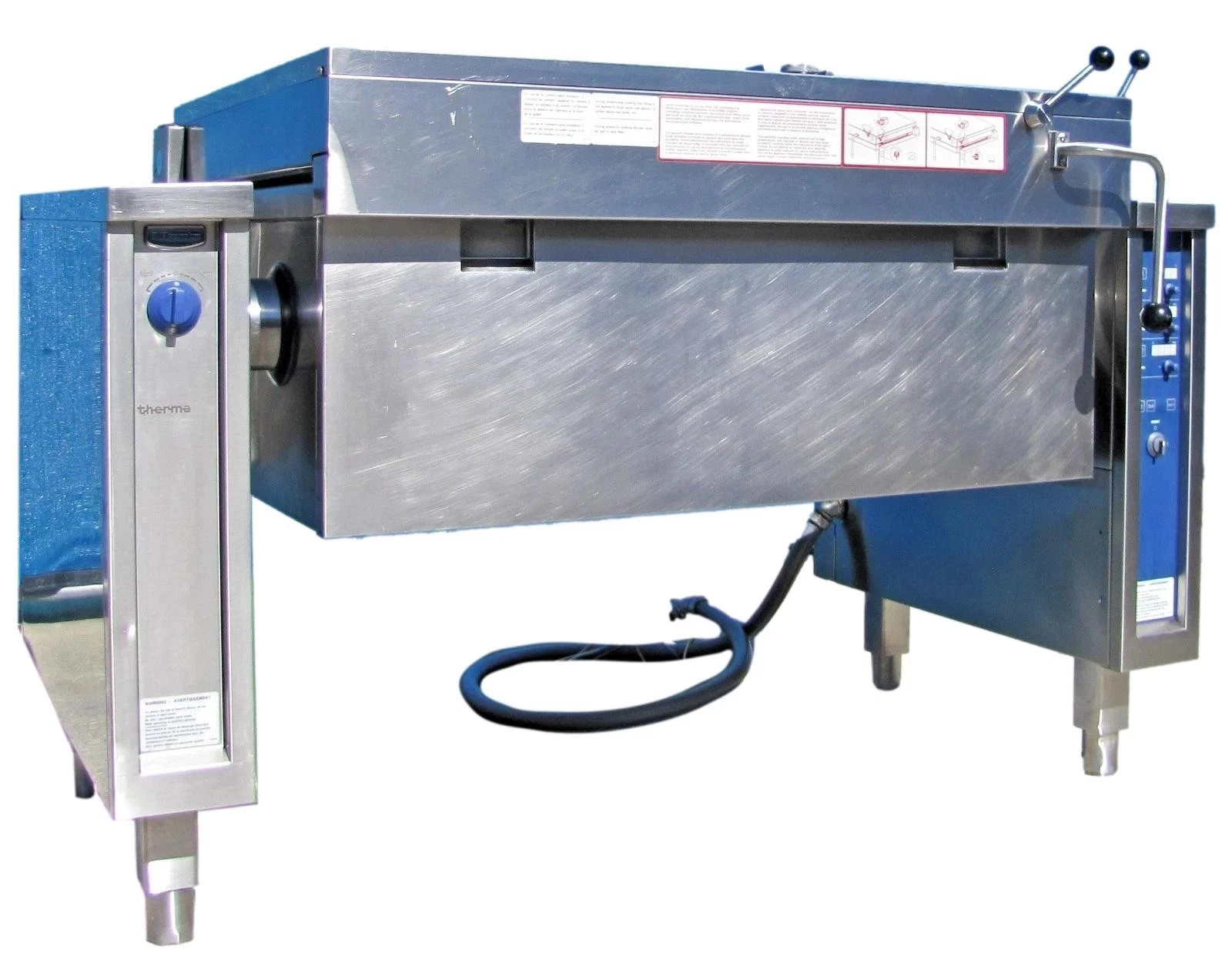 Used Electrolux 40 Gallon Pressure Bratt Tilt Braising Pan 9CHG583310 480V 3 Phase #2