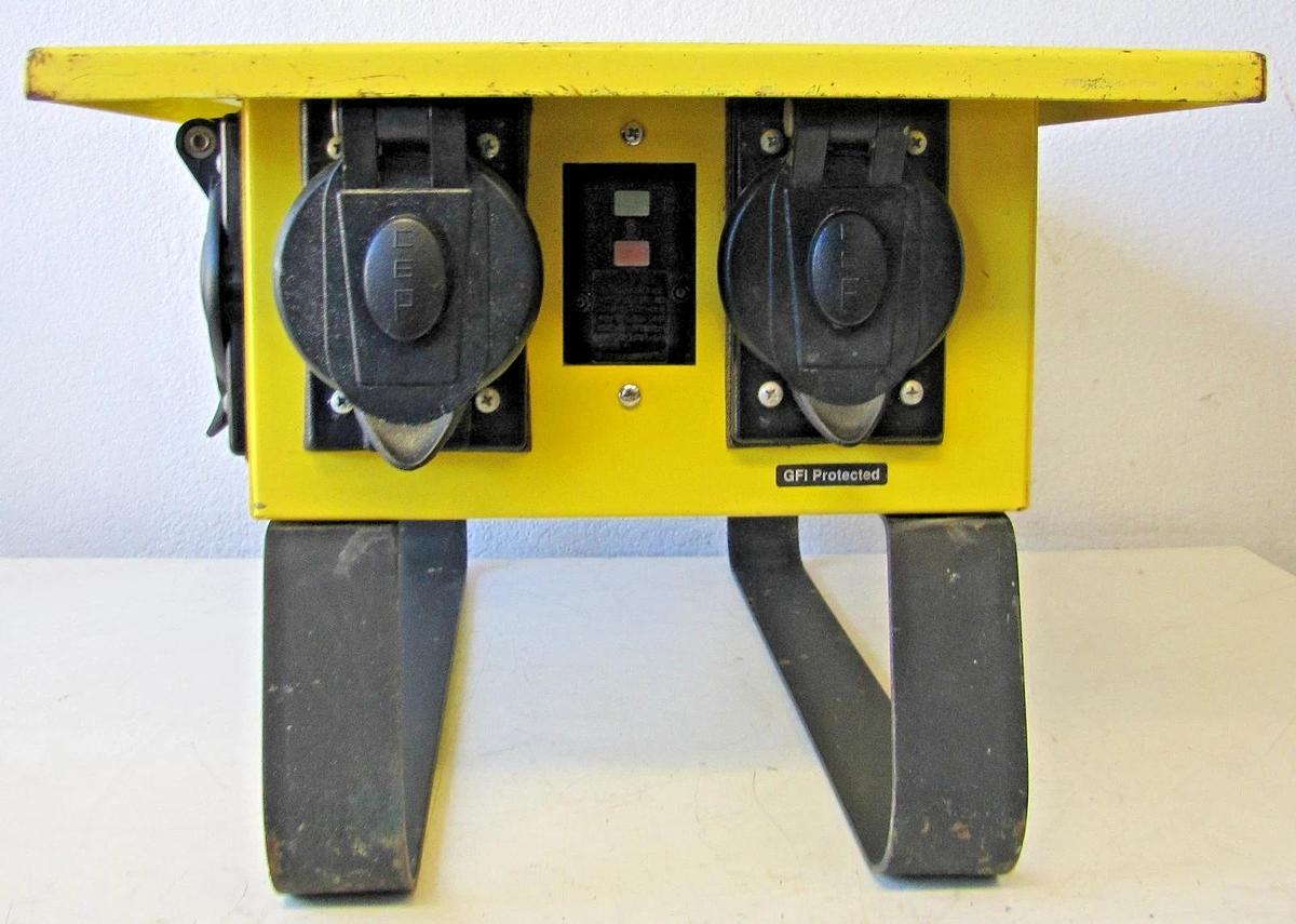 Used CEP 6506-G Spider Temporary Power Distribution Box 50A 125/250V  Twist Lock #2
