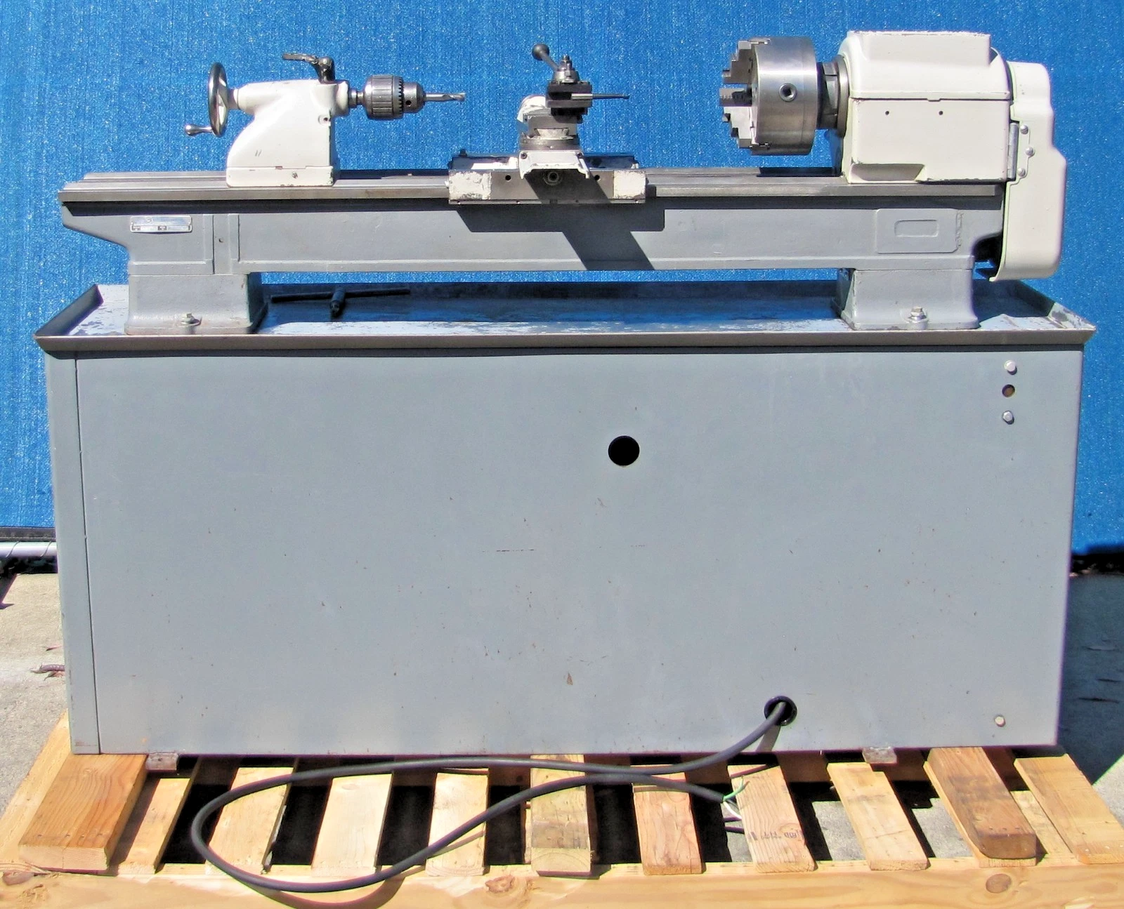 Used Rockwell 1HP Metal Lathe Variable Speed 8" 3 Jaw Chuck Cross Slide Feed 220V 1PH