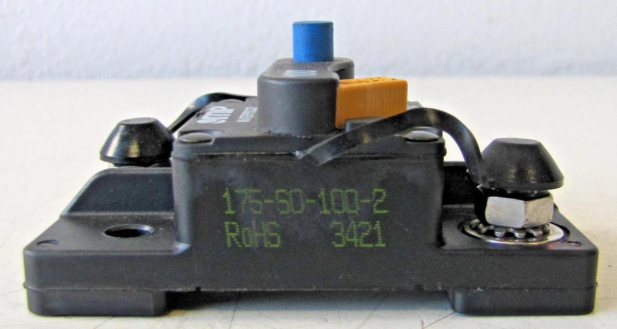 Used Mechanical Products 100 Amp Circuit Breaker 48 VDC Ignition Protected Protector
