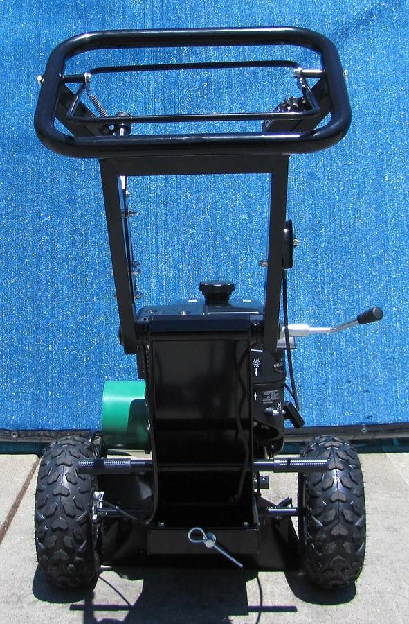 Used Maximus 15 HP Walk Behind Stump Grinder With Kohler Gas Engine & Extra Teeth