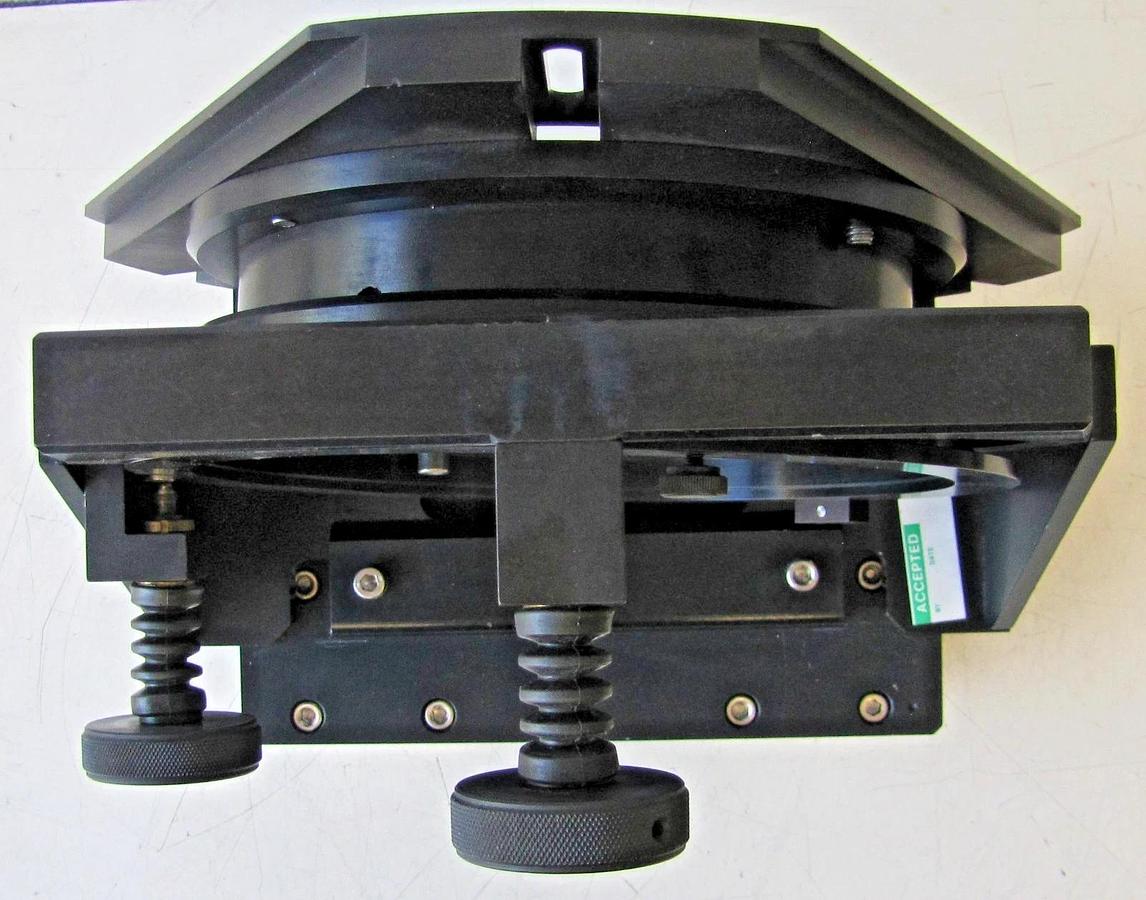 Used ZYGO Optical Manual Stage Interferometer Laser Research 6" Center Hole