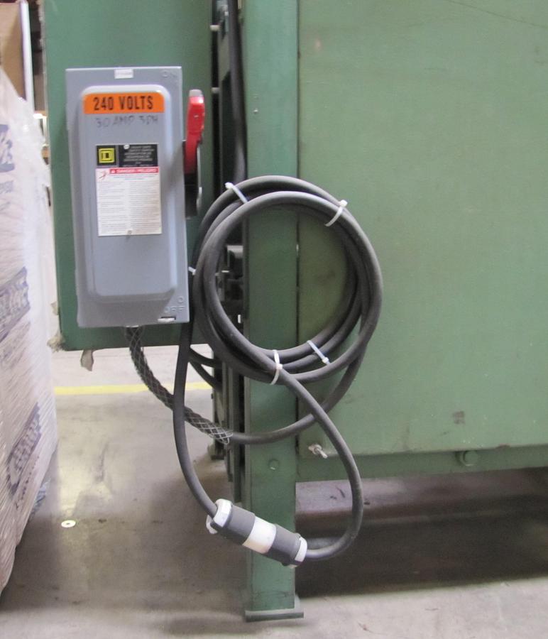 Used Pontotoc Model HRS52 Horizontal Roll Splitter/Skiver