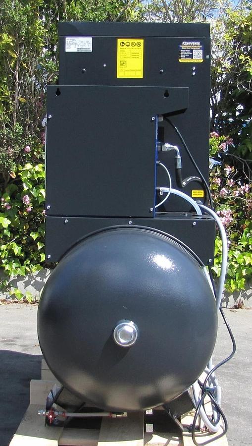 Used 2024 New Quincy QGS-10 Rotary Screw Air Compressor 10 HP w Dryer & 120 G Tank