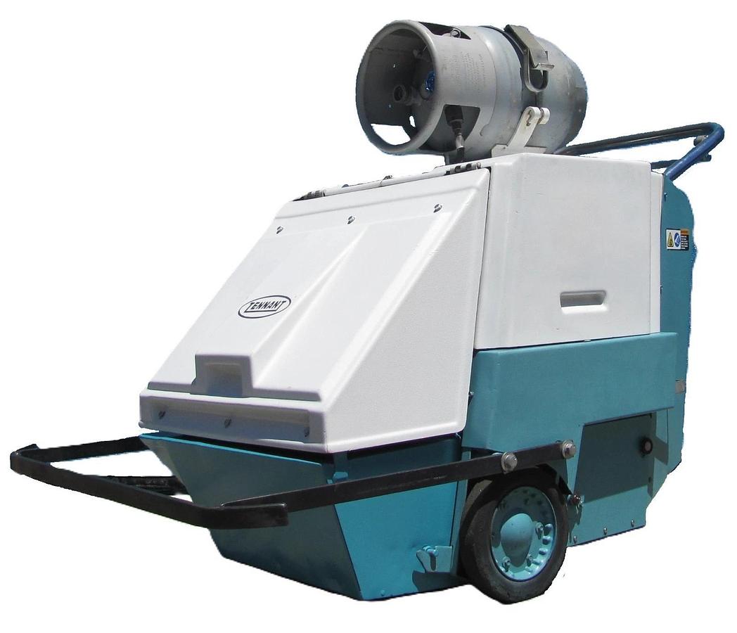 Used Tennant 186 Walk Behind Self Propelled Floor Sweeper Kohler Propane Engine