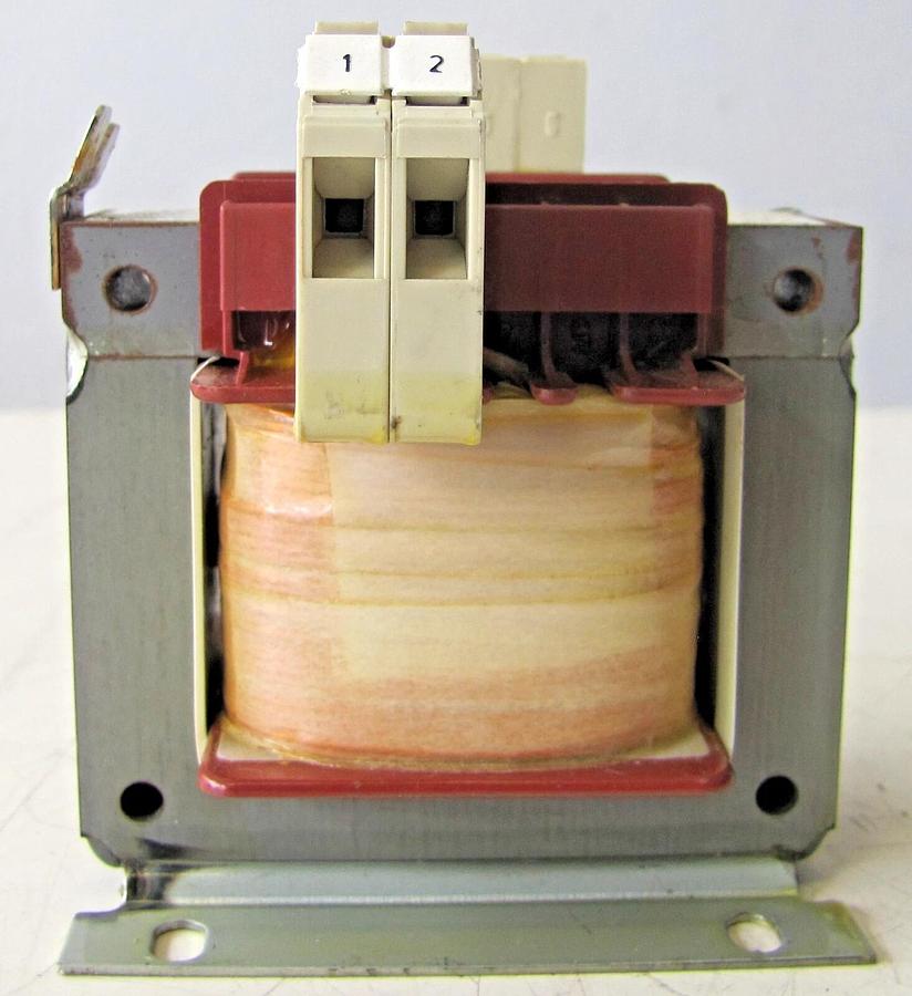 Used Siemens SIDAC-T 80 VA Power Transformer 115V Primary 24V Secondary 4AM4812-0DB00