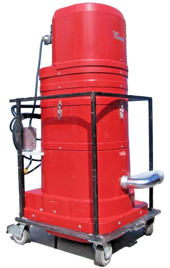 Used Ruwac 7.5 HP Concrete Dust Collector Vacuum DS2520 460V 3 Phase for Grinder
