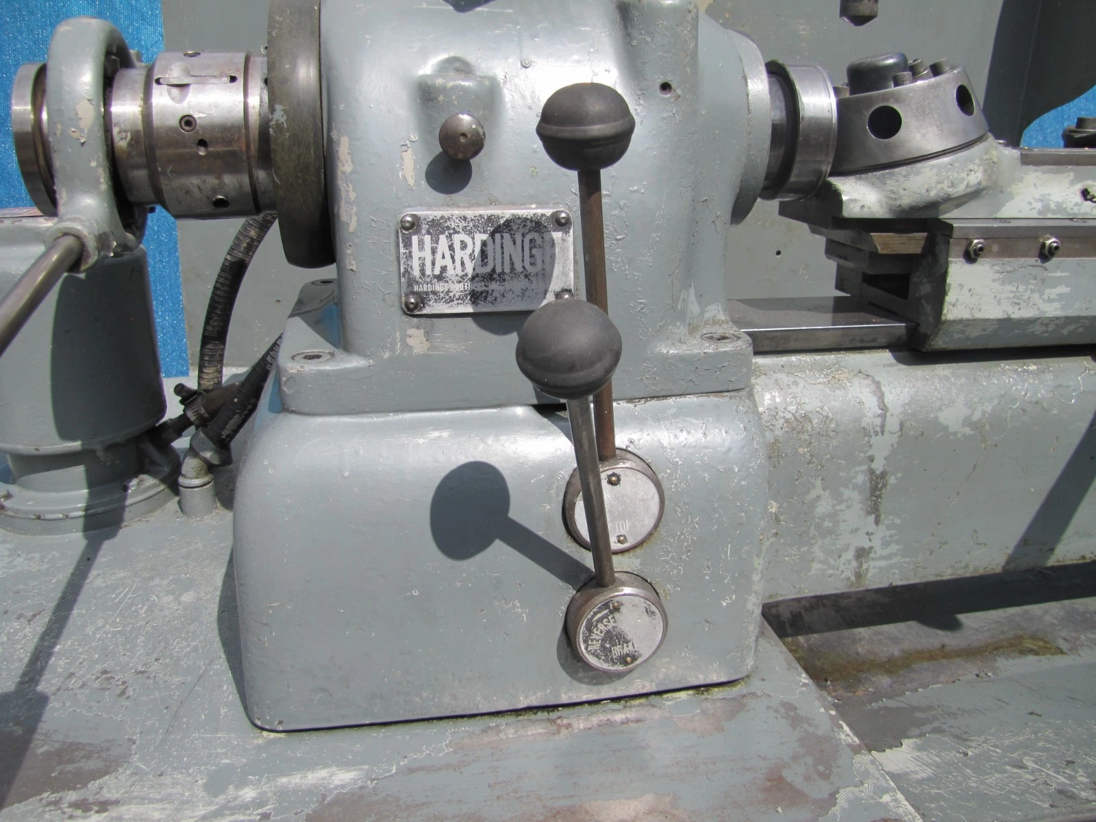 Used Hardinge VBS Collet Type Metal Lathe 1HP 460V 3PH Turret Attachment Coolant Pump