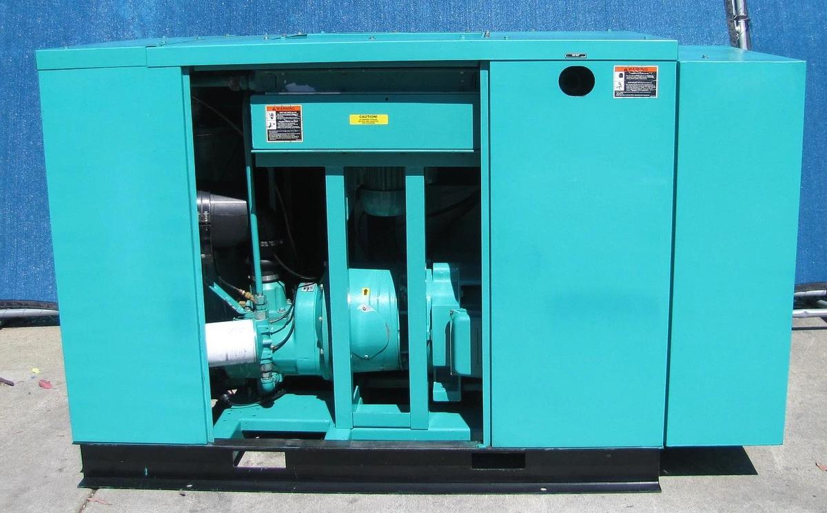 Used Sullivan Palatek 40 HP Rotary Screw Air Compressor 170 CFM 460V 3 Phase