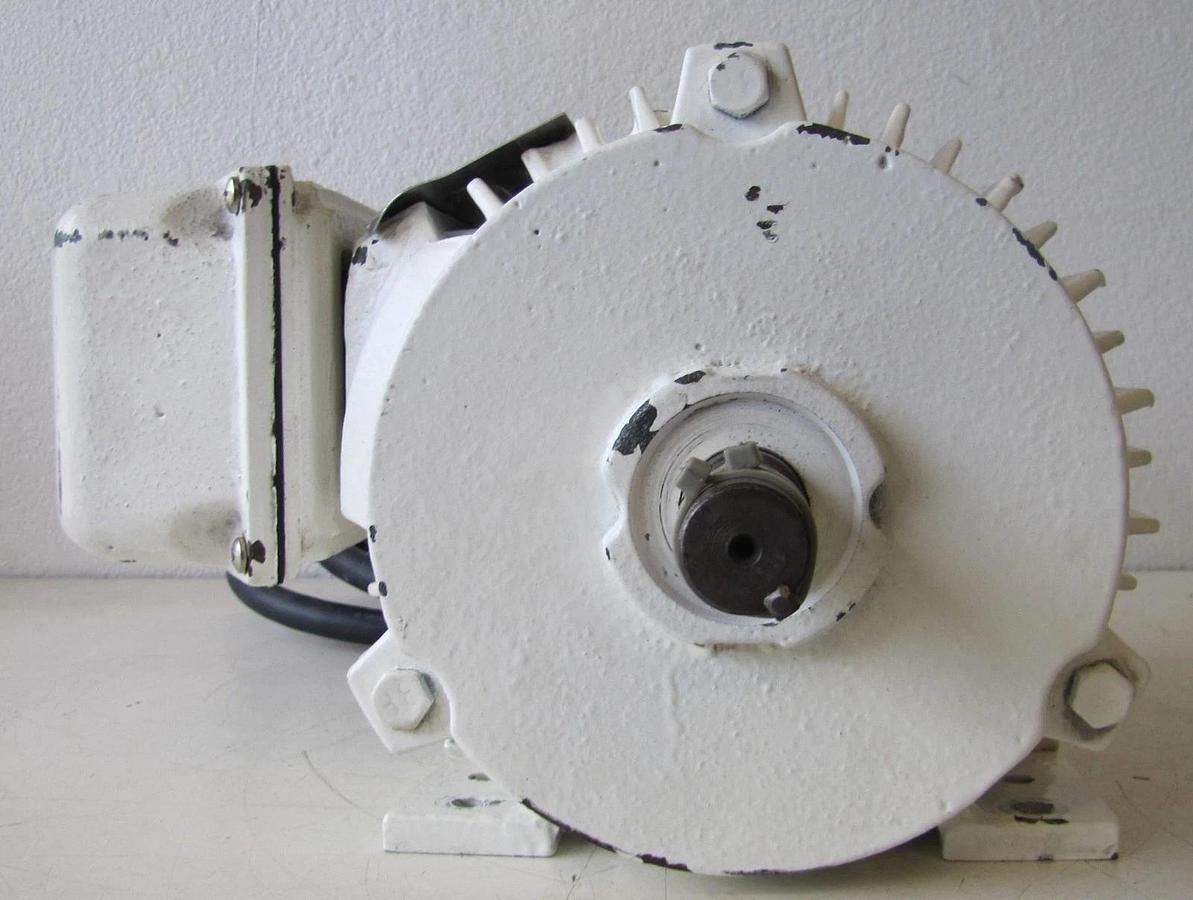 Used Sterling 2 HP Electric Motor 1730 RPM 230/460V 3 Phase 145T 7/8" Dia. Shaft