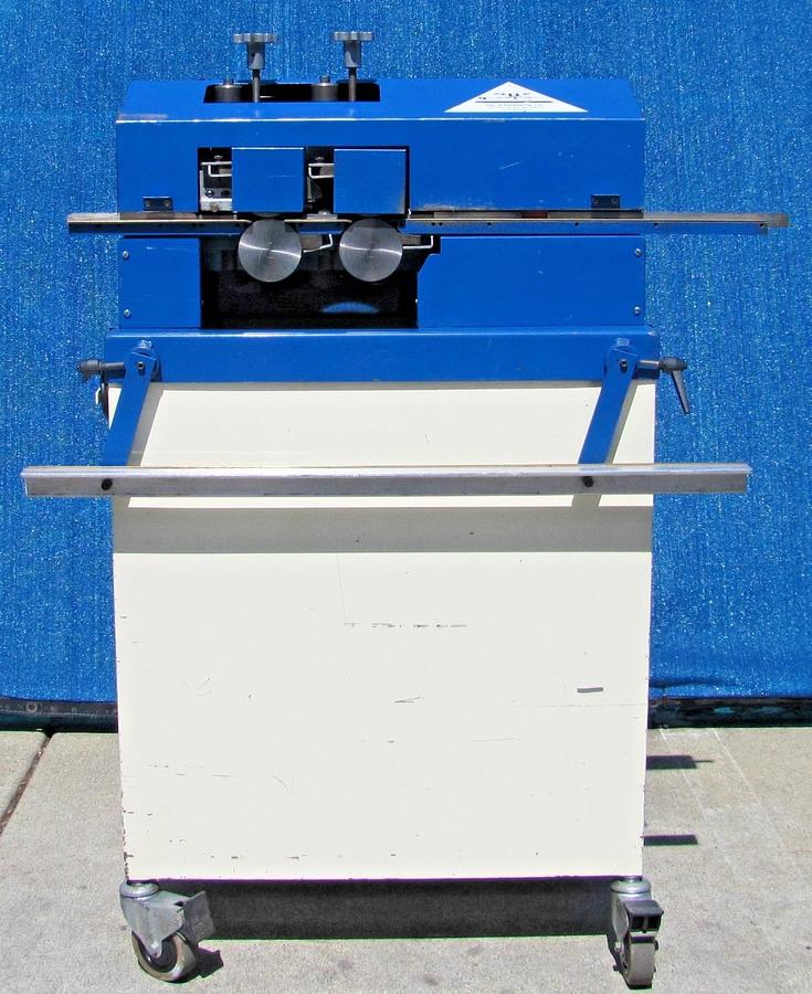 Used Falls Products D-BUR-D Model 131 Straight Edge Deburring Machine 115V