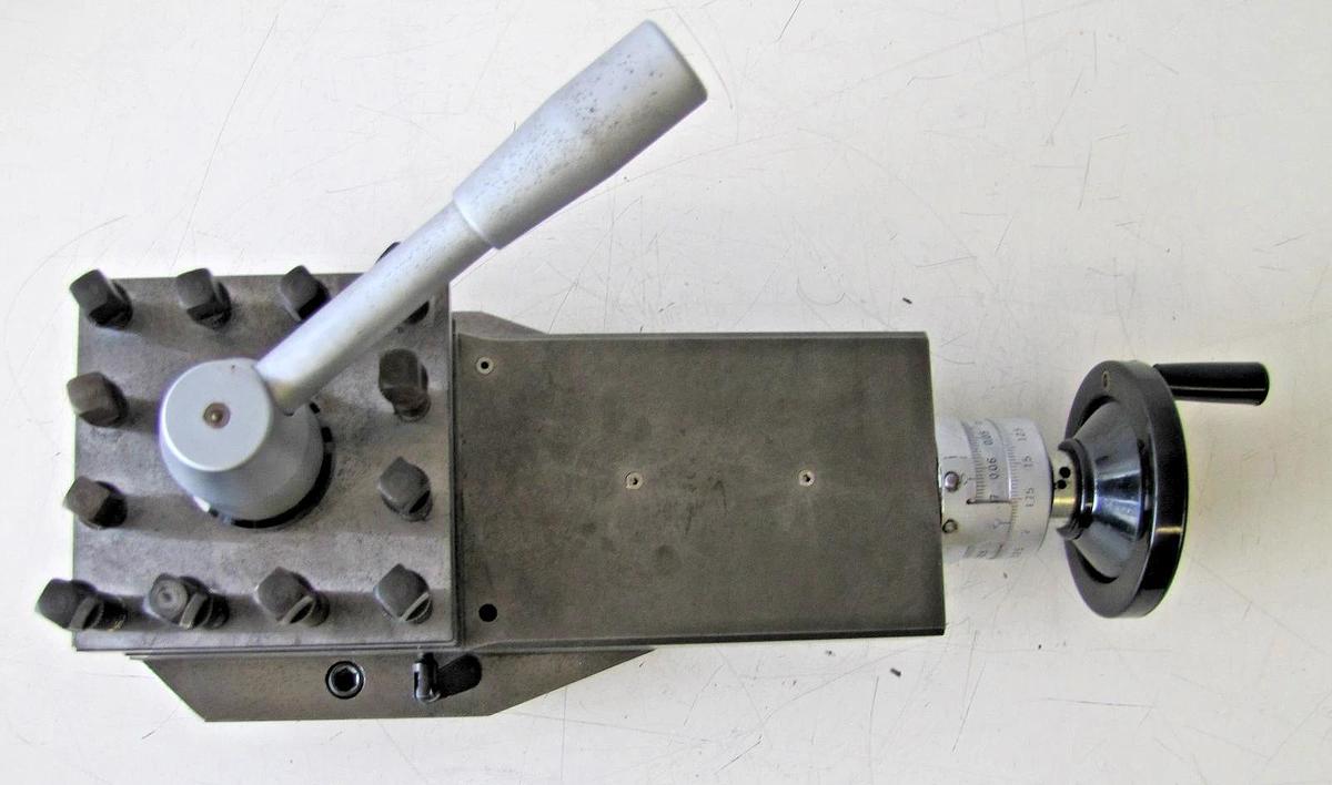 Used Enco Cross Slide Tool Bit Holder Compound Machinist Tool NCO 405G x 100 Lathe