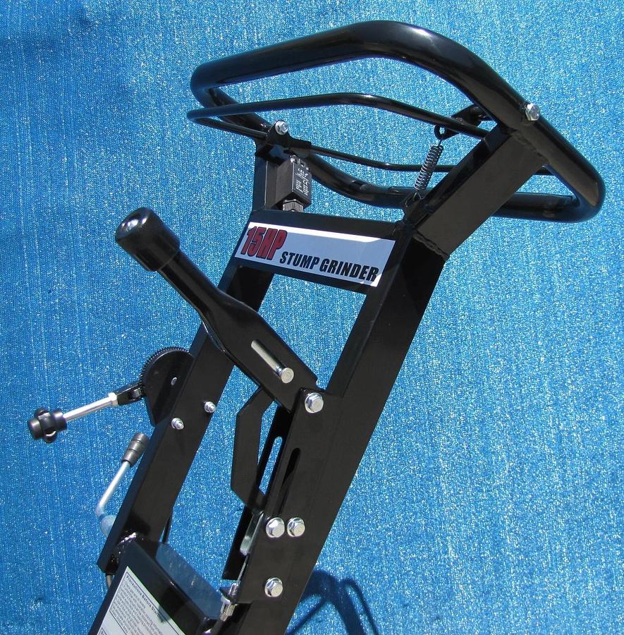 Used Maximus 15 HP Walk Behind Stump Grinder With Kohler Gas Engine & Extra Teeth