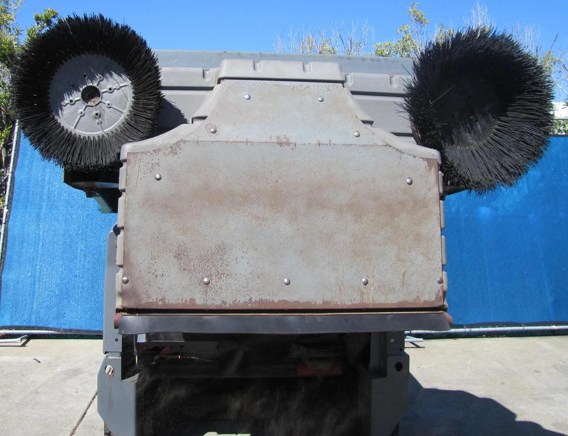 Used Tennant S30 Ride On Parking Lot Sweeper LP Propane GM 1600 Vortec Engine