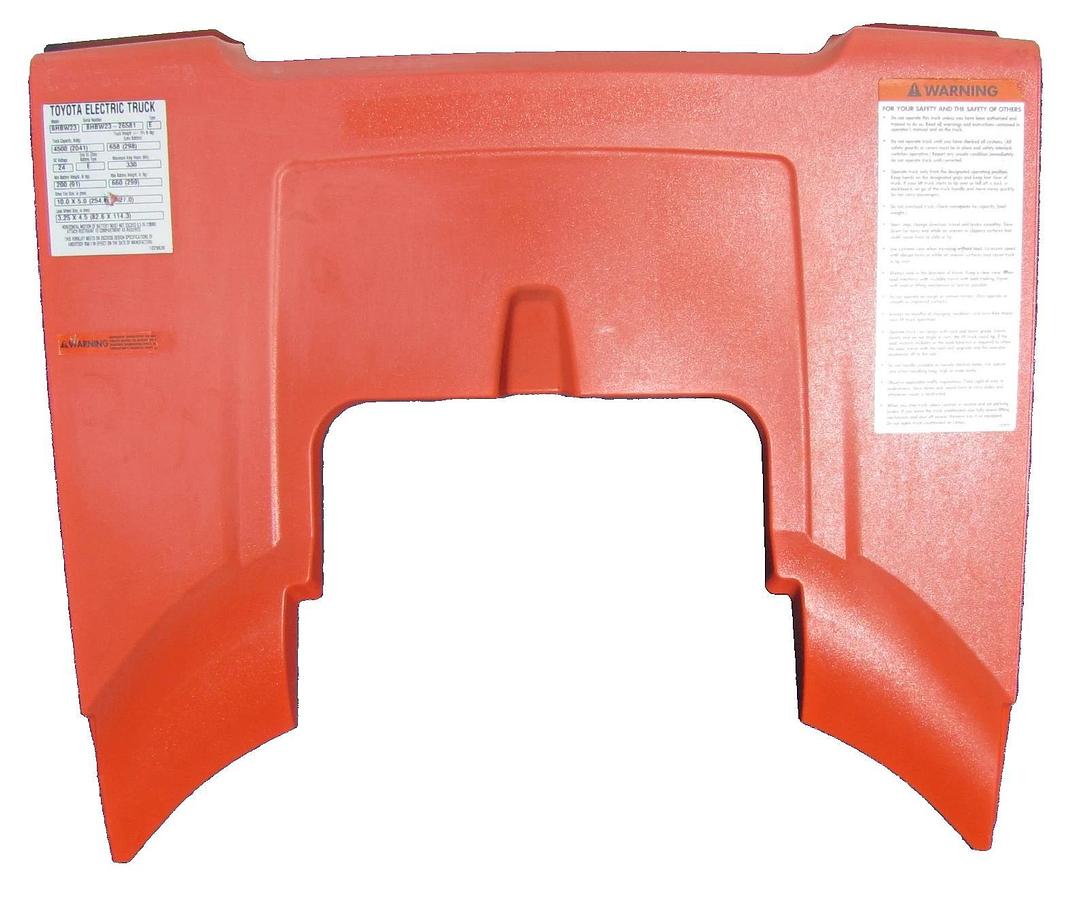 Used Toyota Orange Upper Cover 00590-55980-71 for Electric Pallet Jack 8HBW23