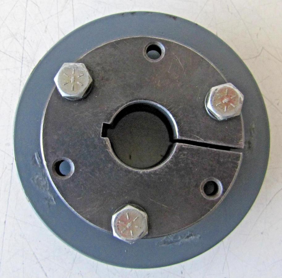 Used Amec Single Groove Pulley 3.75" OD 1B34SH With 7/8" ID Bushing