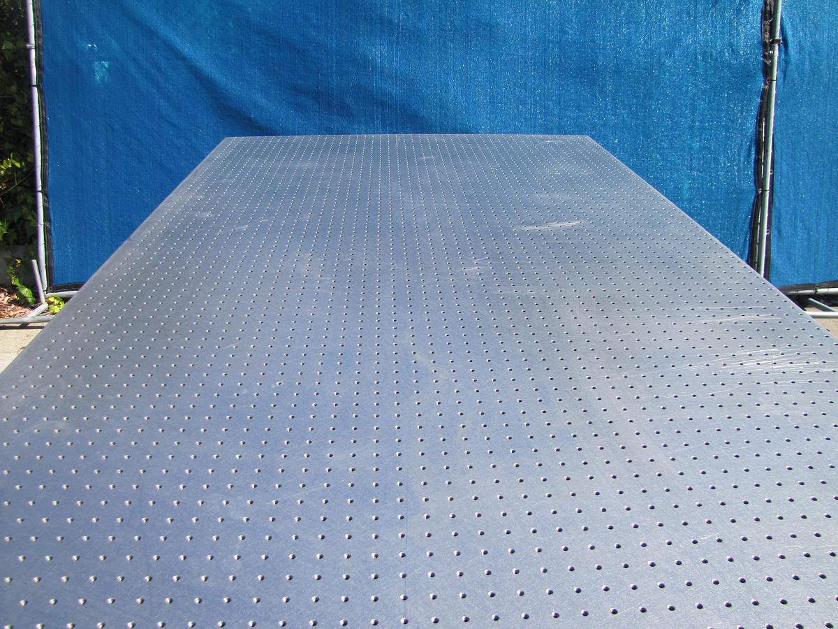 Used Newport RS 4000 10' x 4' Optical Breadboard Sealed Hole Table Top RL-2000 Legs
