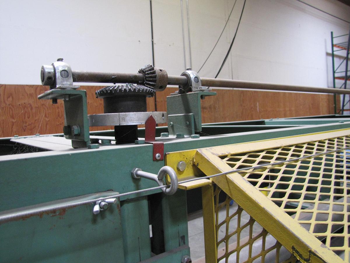 Used Pontotoc Model HRS52 Horizontal Roll Splitter/Skiver