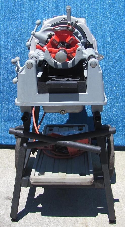 Used Ridgid 535 Series Pipe Threader Threading Machine With 811A Die Head 1/2" to 2"