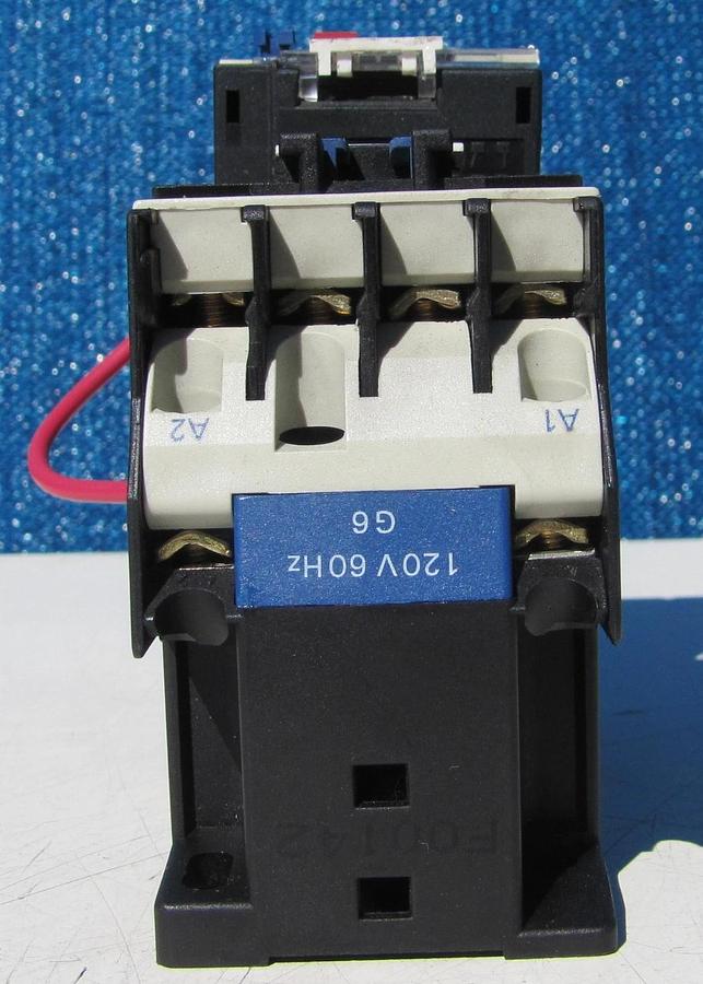 Used Telemacanique 25A Motor Sarter Contactor 120V Coil and Overload Relay