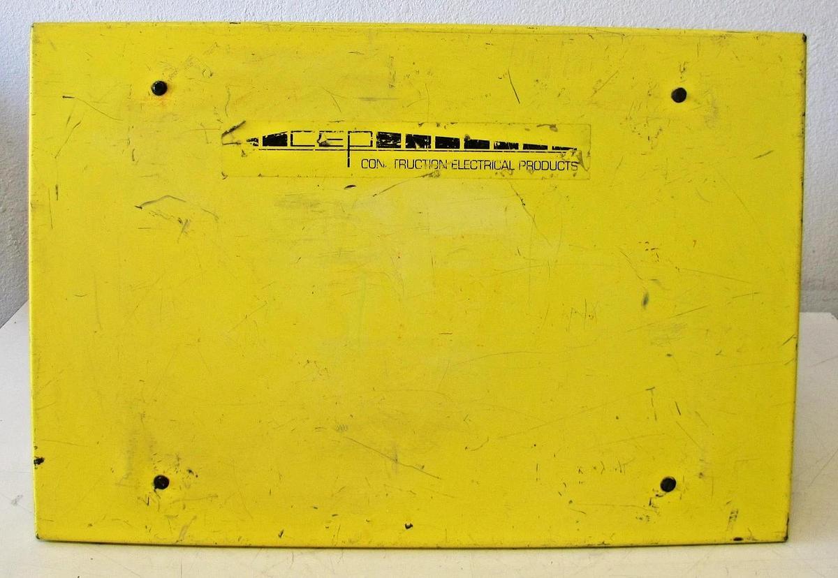 Used CEP 6506-GU Spider Power Distribution Box 50A 125/250V 3P 4W Twistlock Outlets