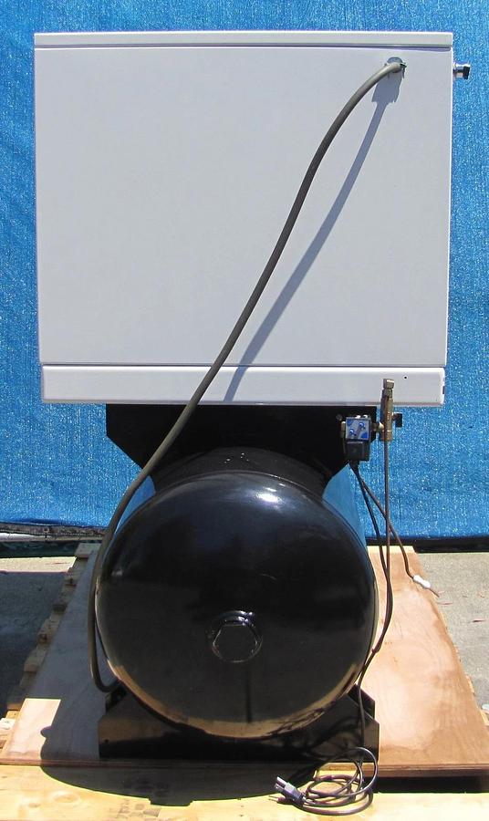 Used Gardner Denver 7.5 HP Piston Air Compressor 80 Gallon Tank 460V 3PH 160PSI
