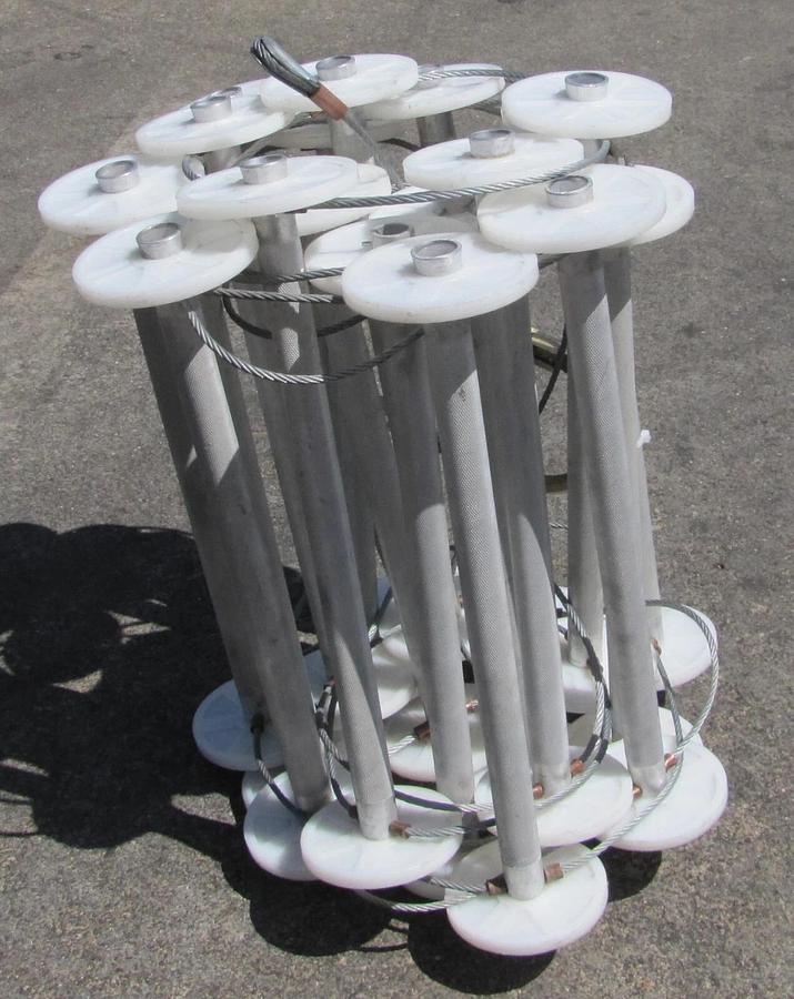 Used Guardian Fall Protection 17 Ft Rapid Deployment Rescue Ladder Rescue System