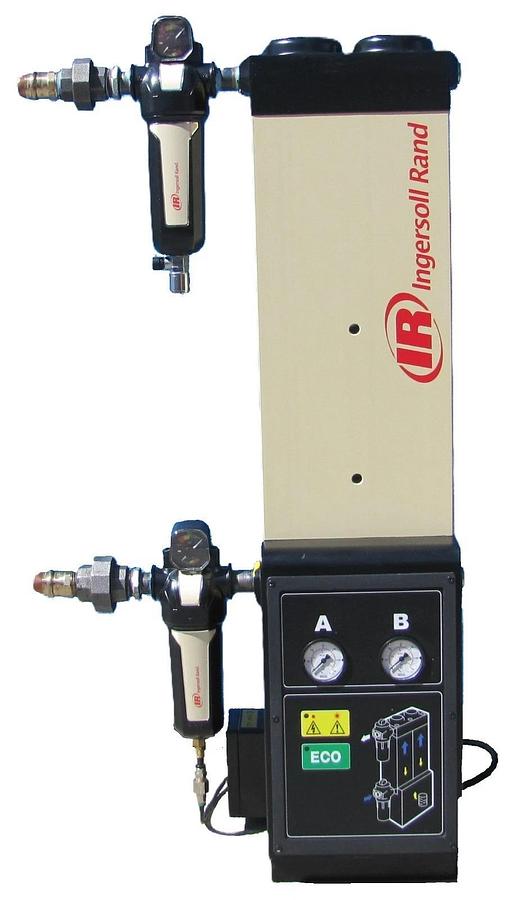 Used Ingersoll Rand D54IM Heatless Desiccant Compressed Air Dryer 115V 2.4 Gallon