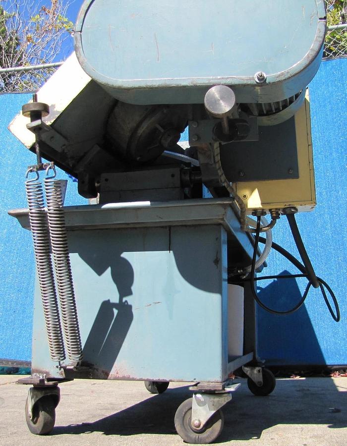 Used Delta Rockwell Model 9 Horizontal Metal Bandsaw 1 HP 220V 3PH Coolant Pump Vise