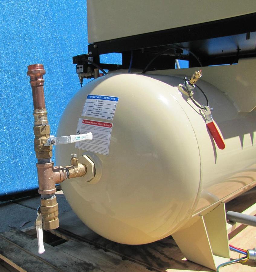 Used Ingersoll Rand R7.5 Nirvana VSD 10HP Rotary Screw Air Compressor 80 Gallon Tank