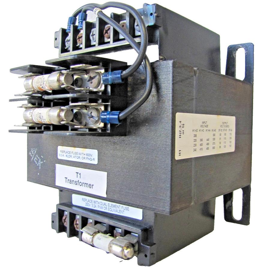 Used Micron Impervitran 350 VA Control Transformer 460/230V Primary 115V Secondary