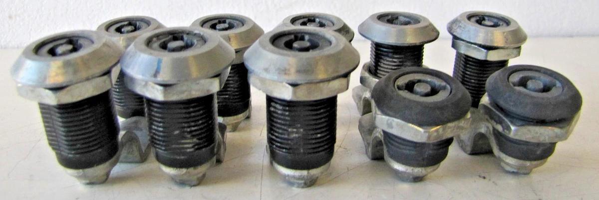 Used Lot of 10 Heavy Duty Industrial CompAir Door Cam Locks