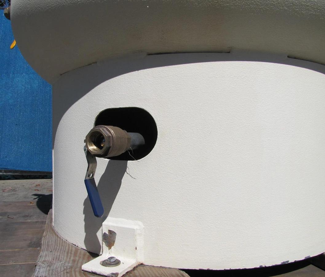 Used Brunner 600 Gallon Air Receiver Tank for Air Compressor Compressed Air Storage