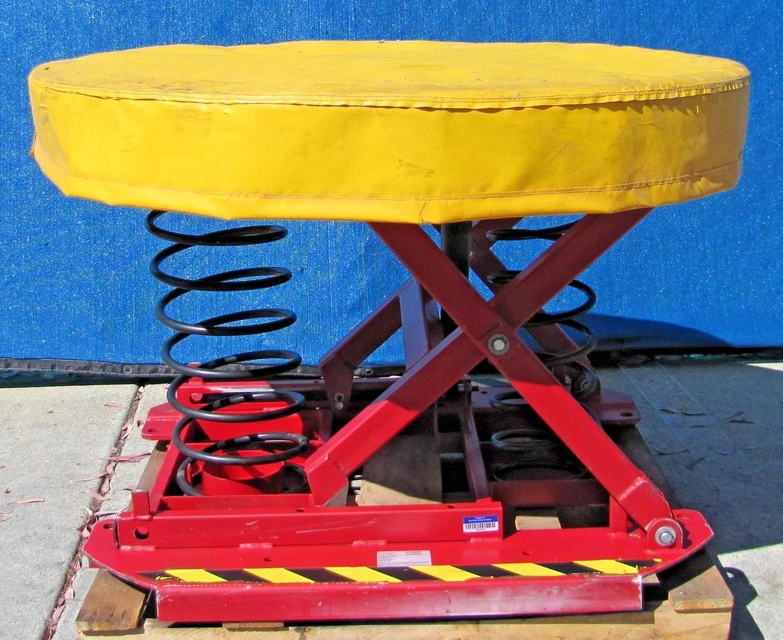 Used Southworth PP360-R4 PalletPal Positioner Level Loader 4500 lb Cap 44in Turntable