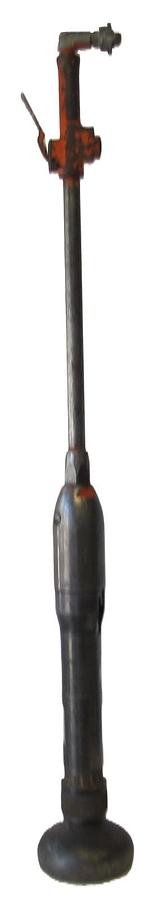 Used American Pneumatic Tools APT 131 Pole Tamper 6" Diameter Base #2