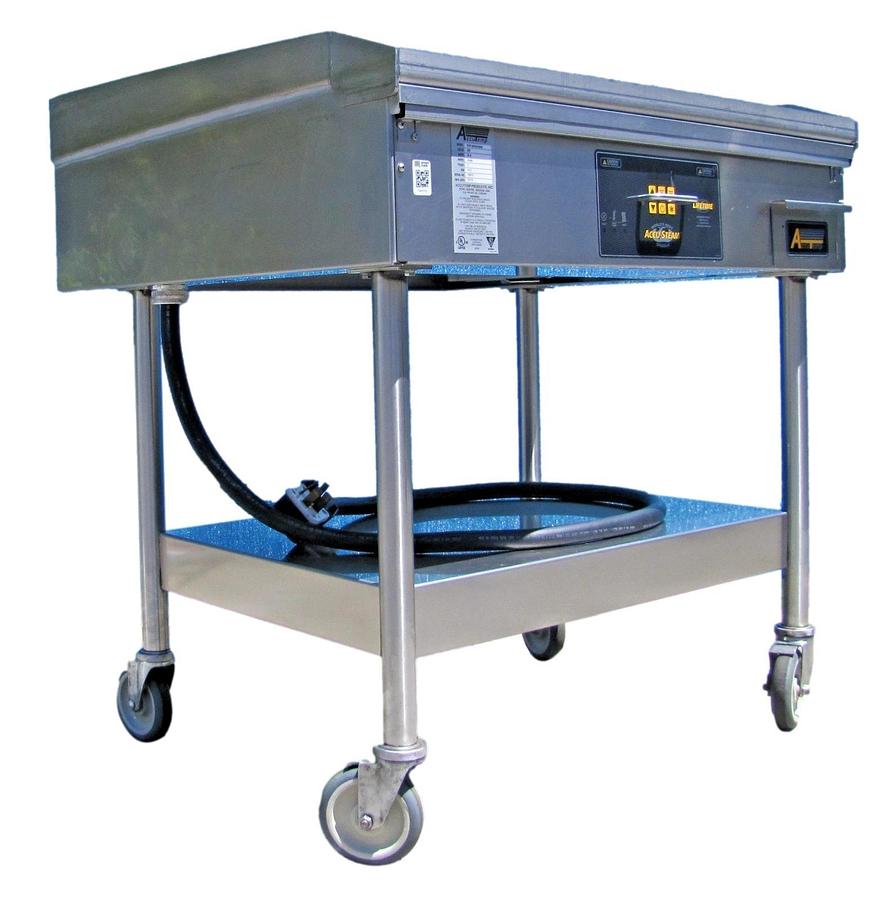 Used AccuTemp 36" Accu-Steam Electric Steaming Griddle EGF2083A3650 14.2KW 208V 3Ph