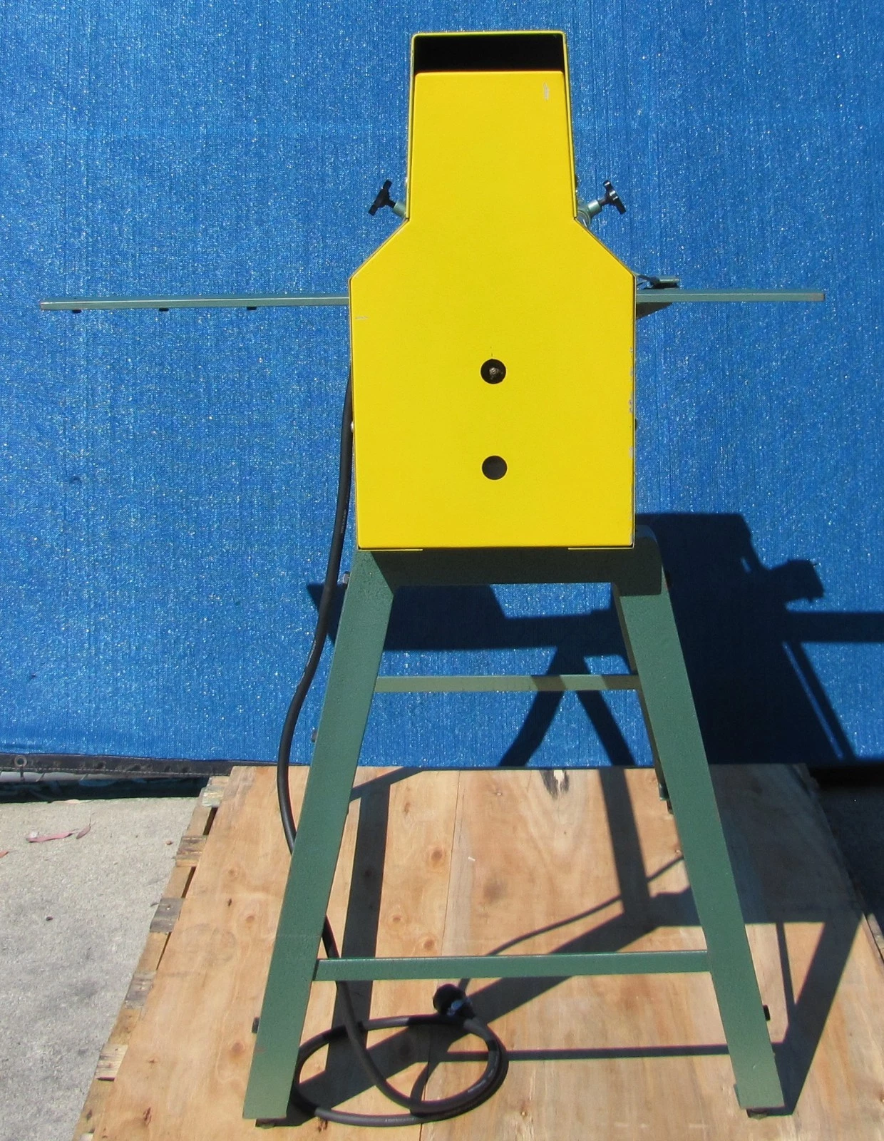 Used Tin Knocker 2024 Sheet Metal Slitter 20 Gauge 14" Throat HVAC Duct Cutter 115V