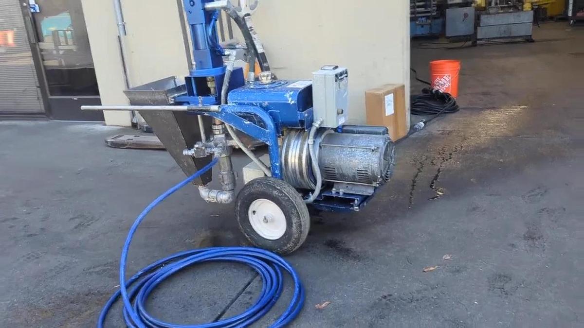 Used Graco GH 7.5 HP Electric Hydra-Spray Hydraulic Paint Coating Sprayer 220V 1 Ph
