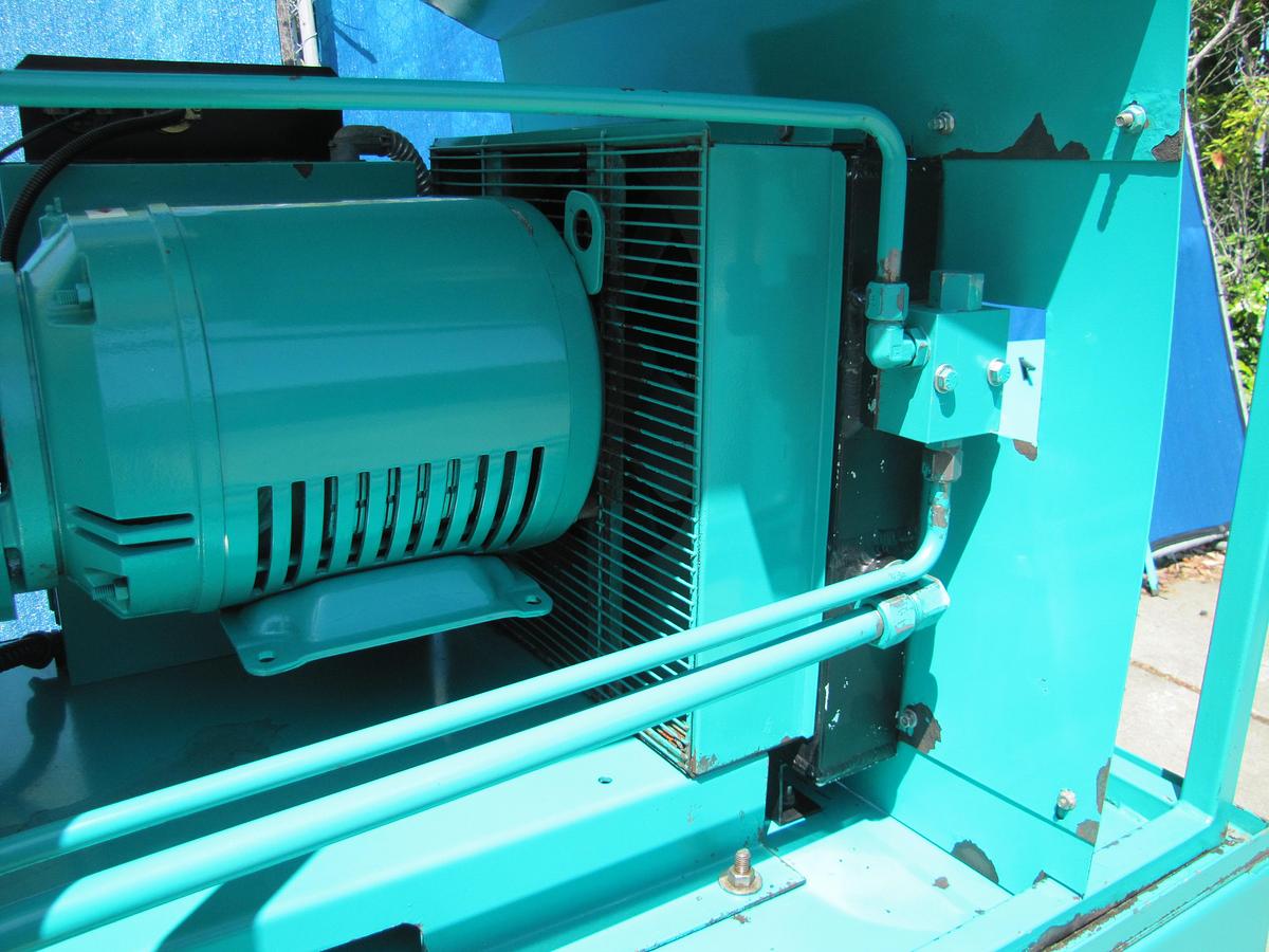 Used Sullivan Palatek 15 HP Rotary Screw Air Compressor with 120 Gallon Tank 51 CFM