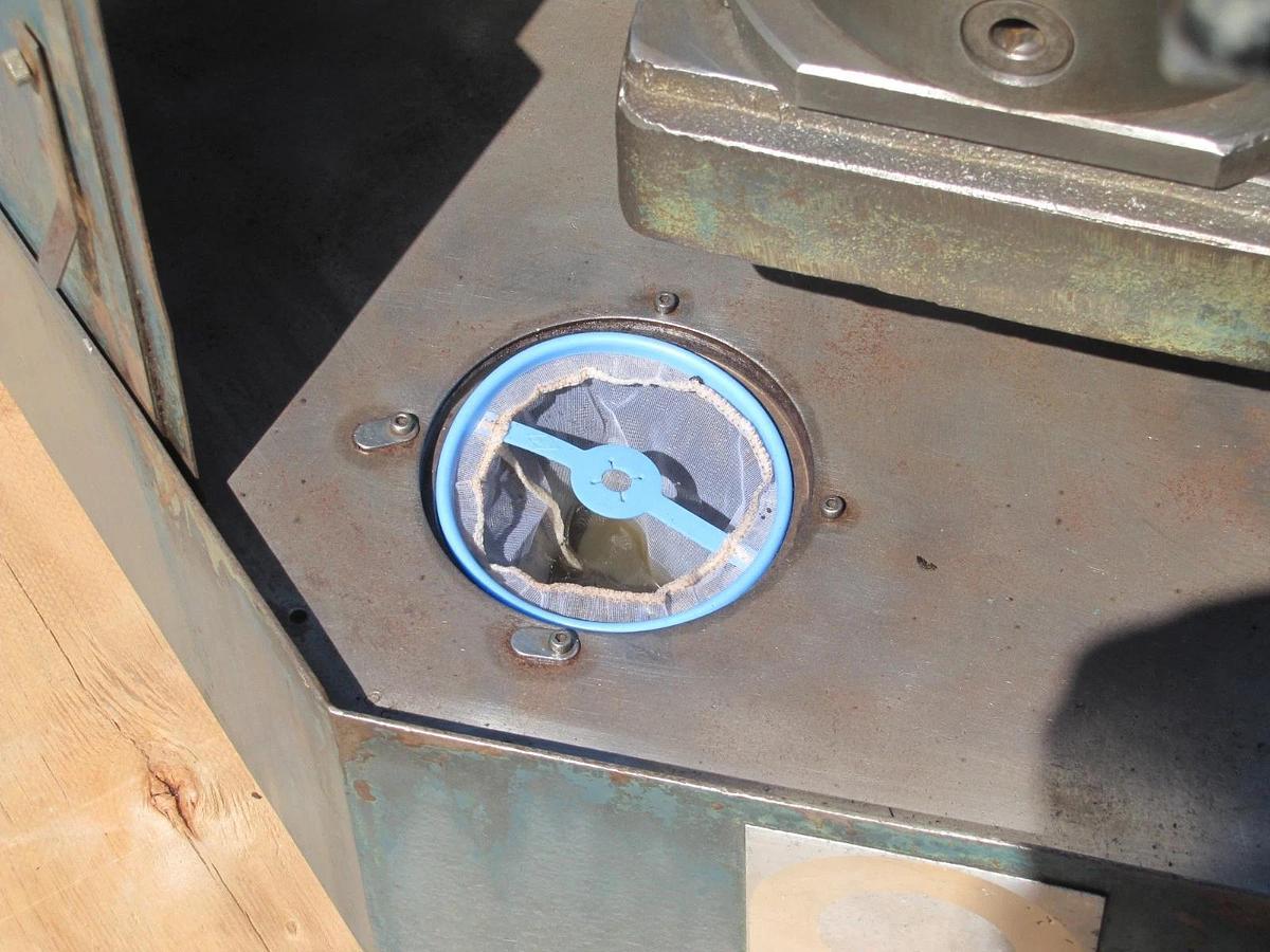 Used Amada 1HP Punch & Die Tool Grinder Sharpener TEG-160E w/ Coolant Pump 230V 3 PH