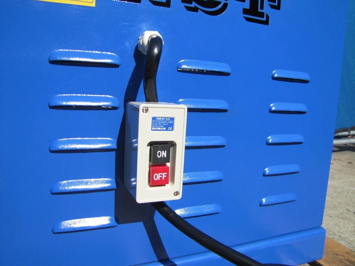 Used NST 4.5 HP Vacuum Dust Collector With Canister & Hose 230V 3 Ph Strong Suction