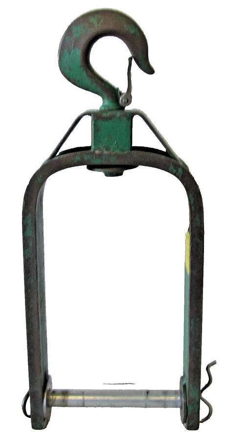Used Greenlee 651 Hook for 12" Cable Sheave Pulley