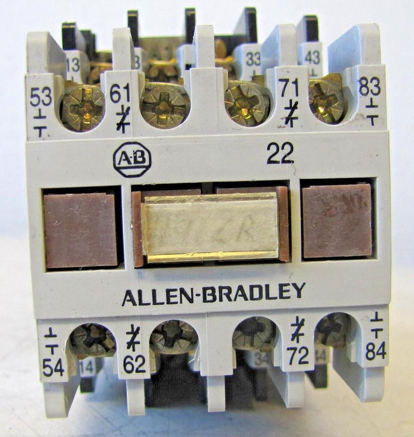 Used Allen Bradley AB 10A Contactor 700DC-F400 12V DC Coil 10 Amp