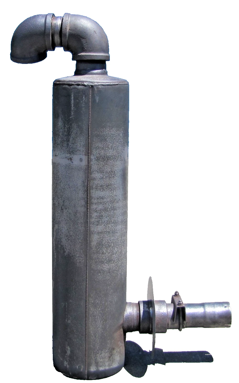 Used Kohler Industrial Muffler Silencer off Ford 175hp Natural Gas Engine / Generator