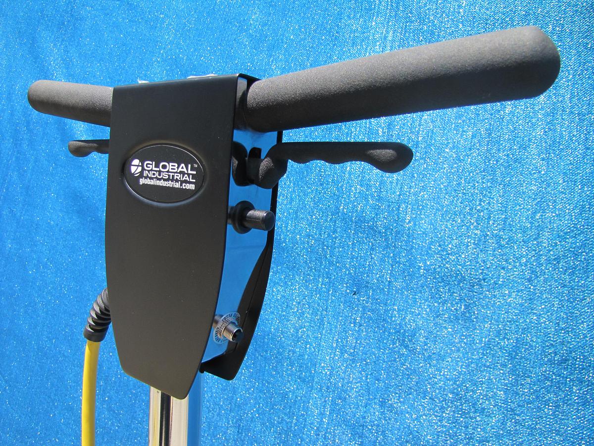 Used Global Industrial 17" Low Speed Floor Machine 1.5 HP Buffer Scrubber 73 ft cable